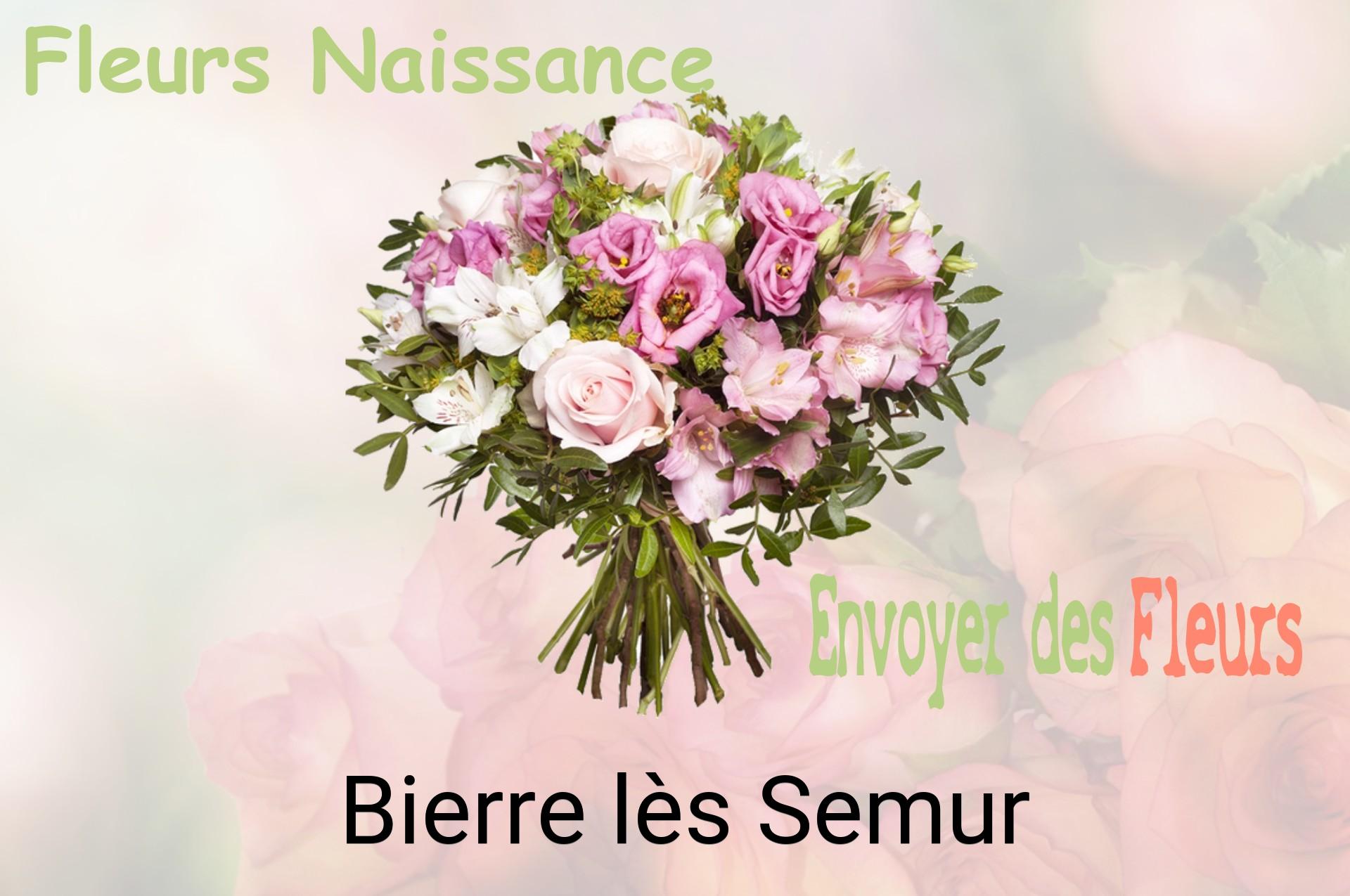 Bouquet de fleurs de naissance livré à Bierre-lès-Semur